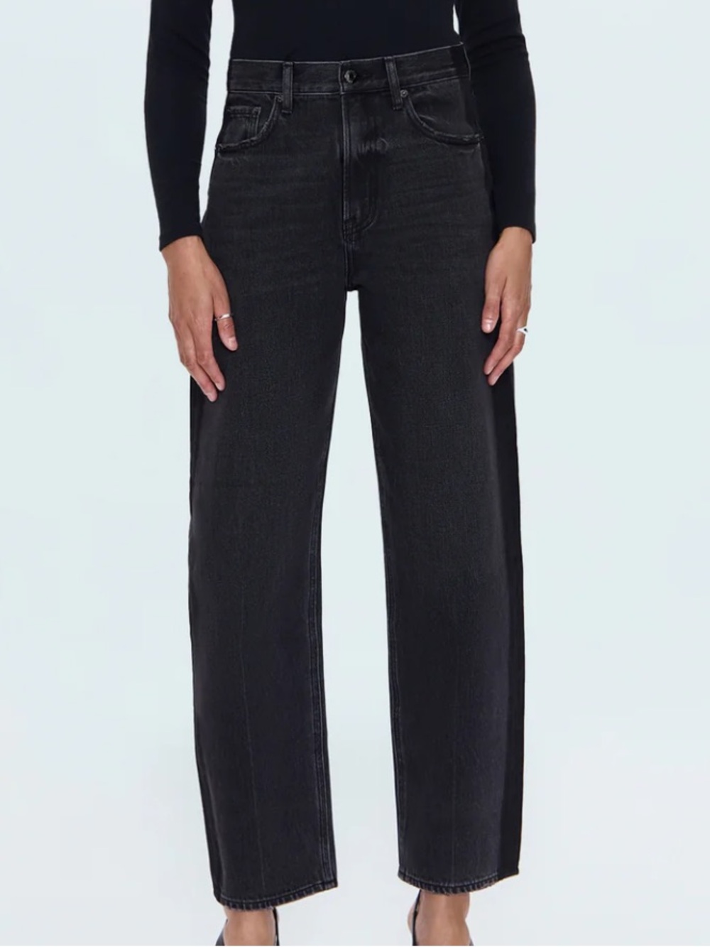 NWT Pistola WES HIGH RISE BARREL JEAN - CINEMA